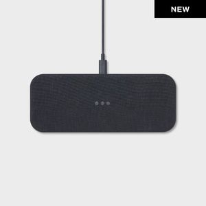 NEW Courant Catch:2 Multi-Device Wireless Charger Charcoal